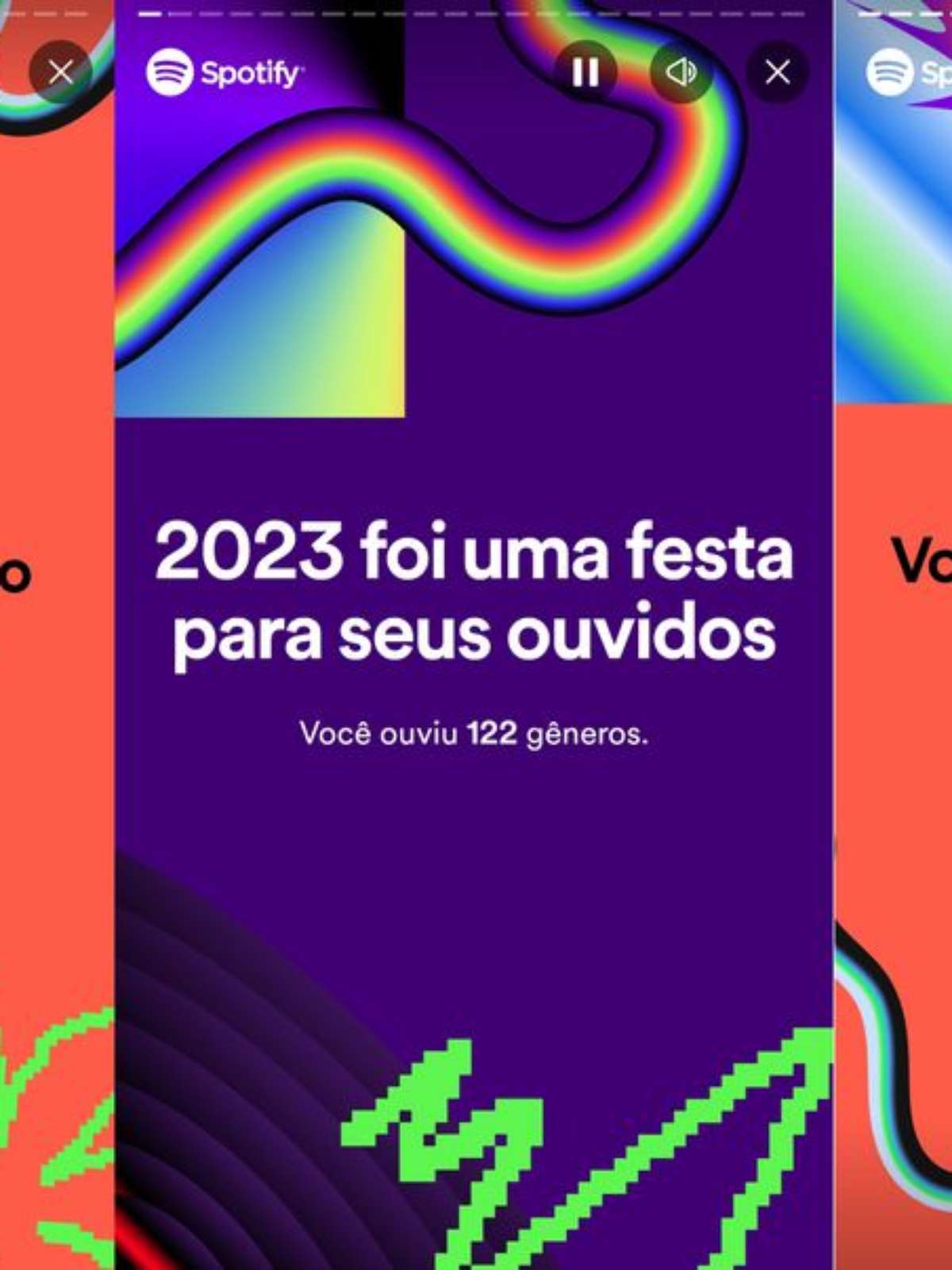 Retrospectiva Spotify Wrapped 2023 está disponível no app e no PC