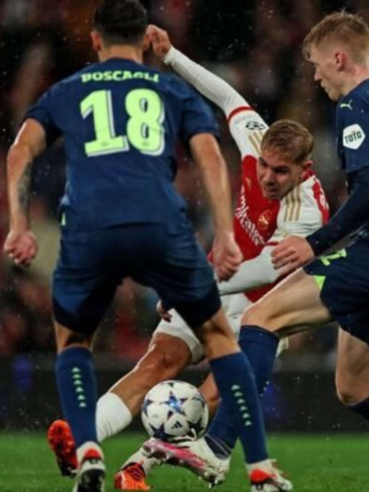 Arsenal hoje tem desfalques contra o PSV; veja quem está fora