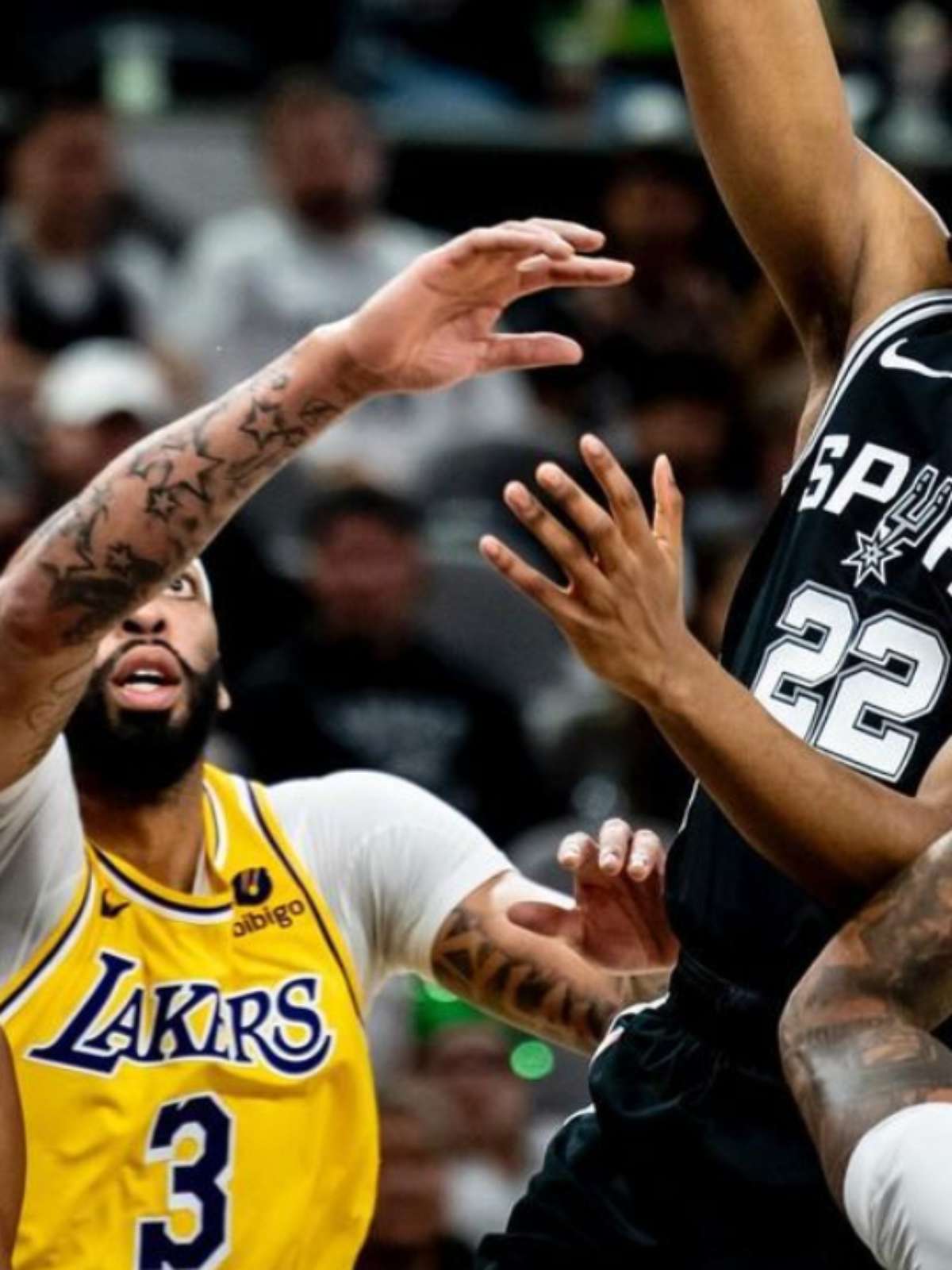 NBA AO VIVO - SAN ANTONIO SPURS X LOS ANGELES LAKERS