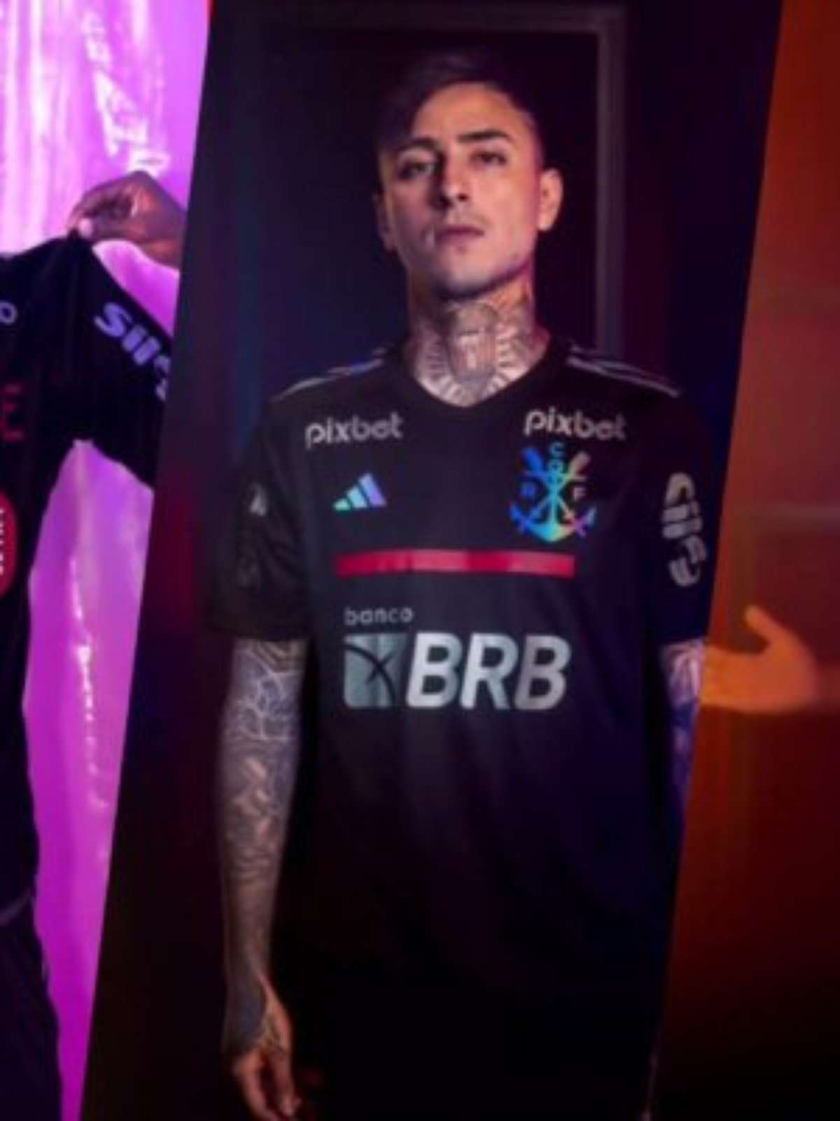 O novo uniforme do Flamengo tem um patch com a bandeira do estado,  jogadores novos do flamengo