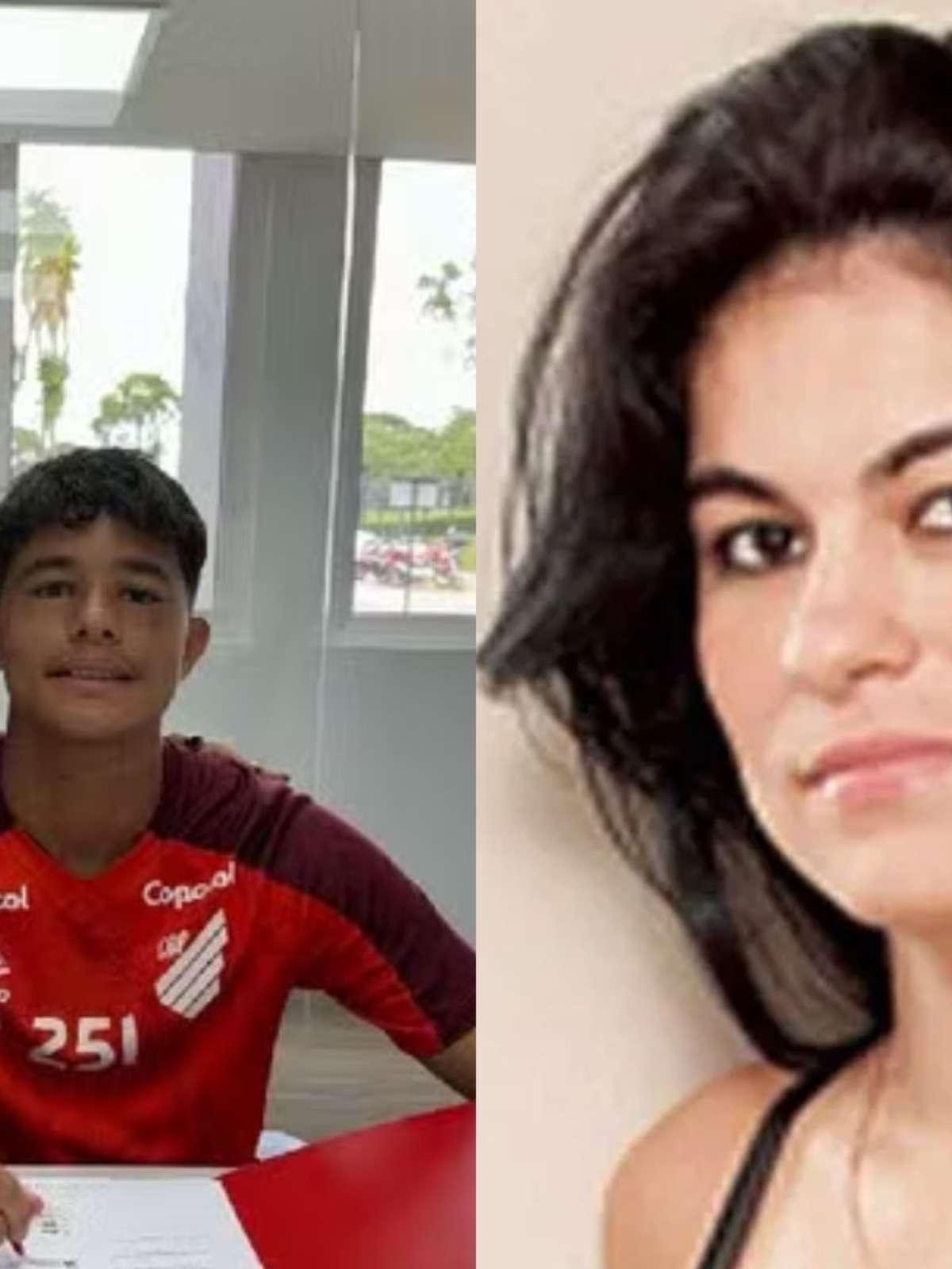 Bruninho, filho de Eliza Samudio, assina 1º contrato no dia em que a mãe  faria 39 anos