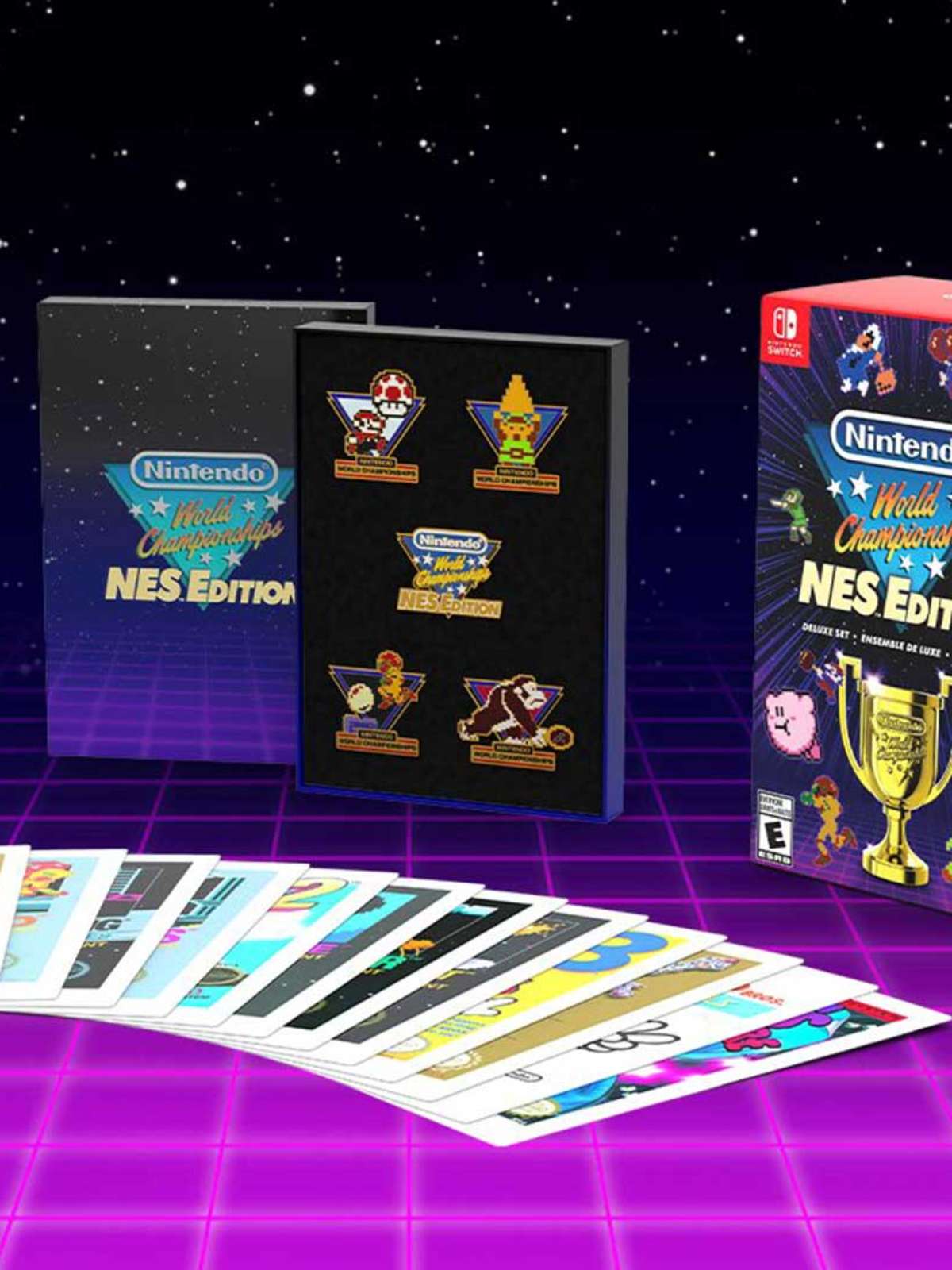 Edição especial física de Nintendo World Championships será