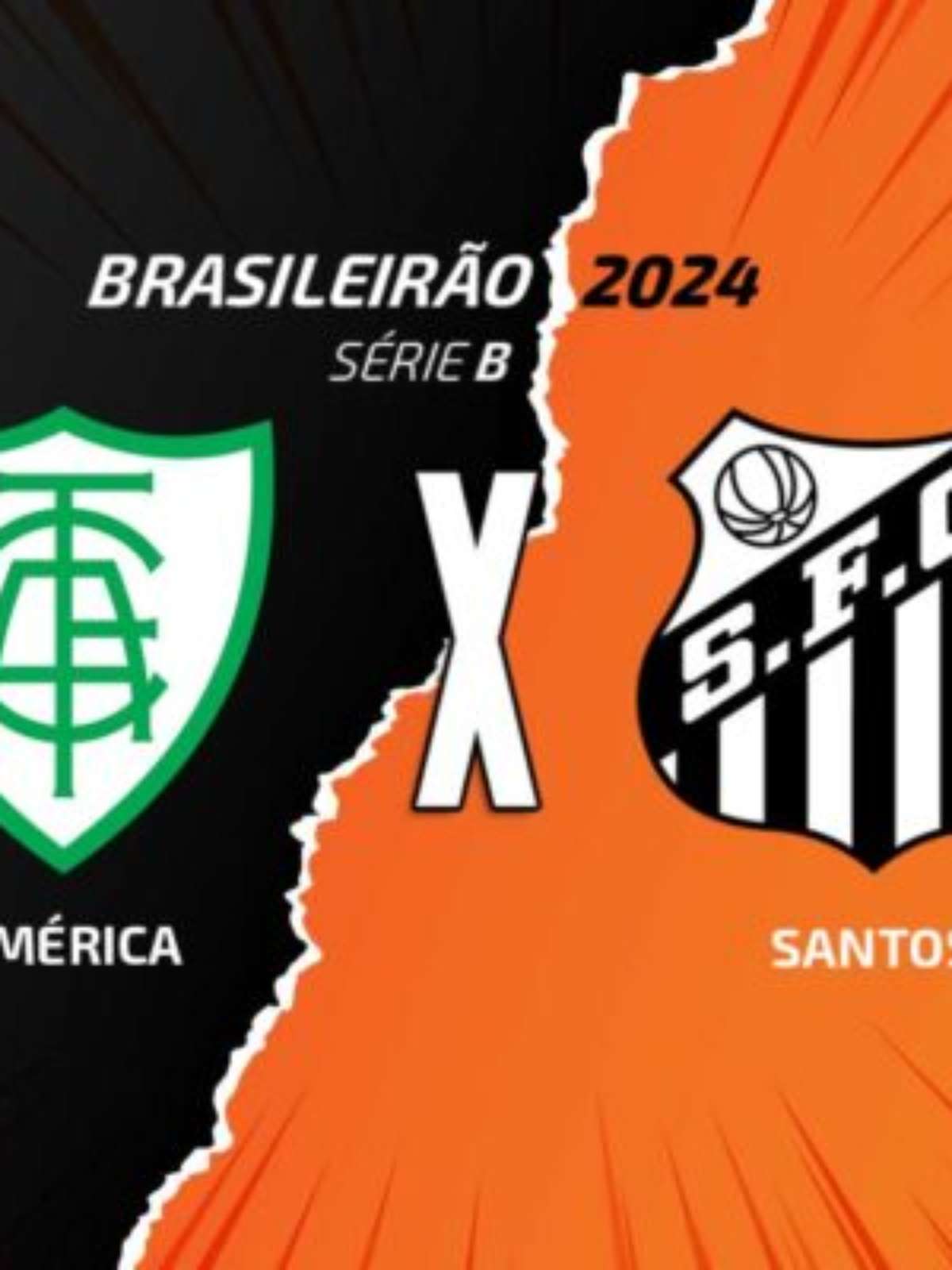 América-MG x Santos, AO VIVO, na 'Voz do Esporte', às 17h