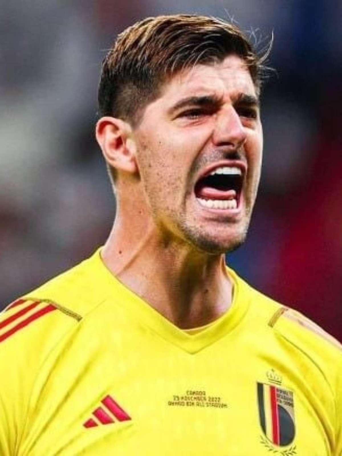 Courtois decide se afastar da seleção belga após problemas com o treinador