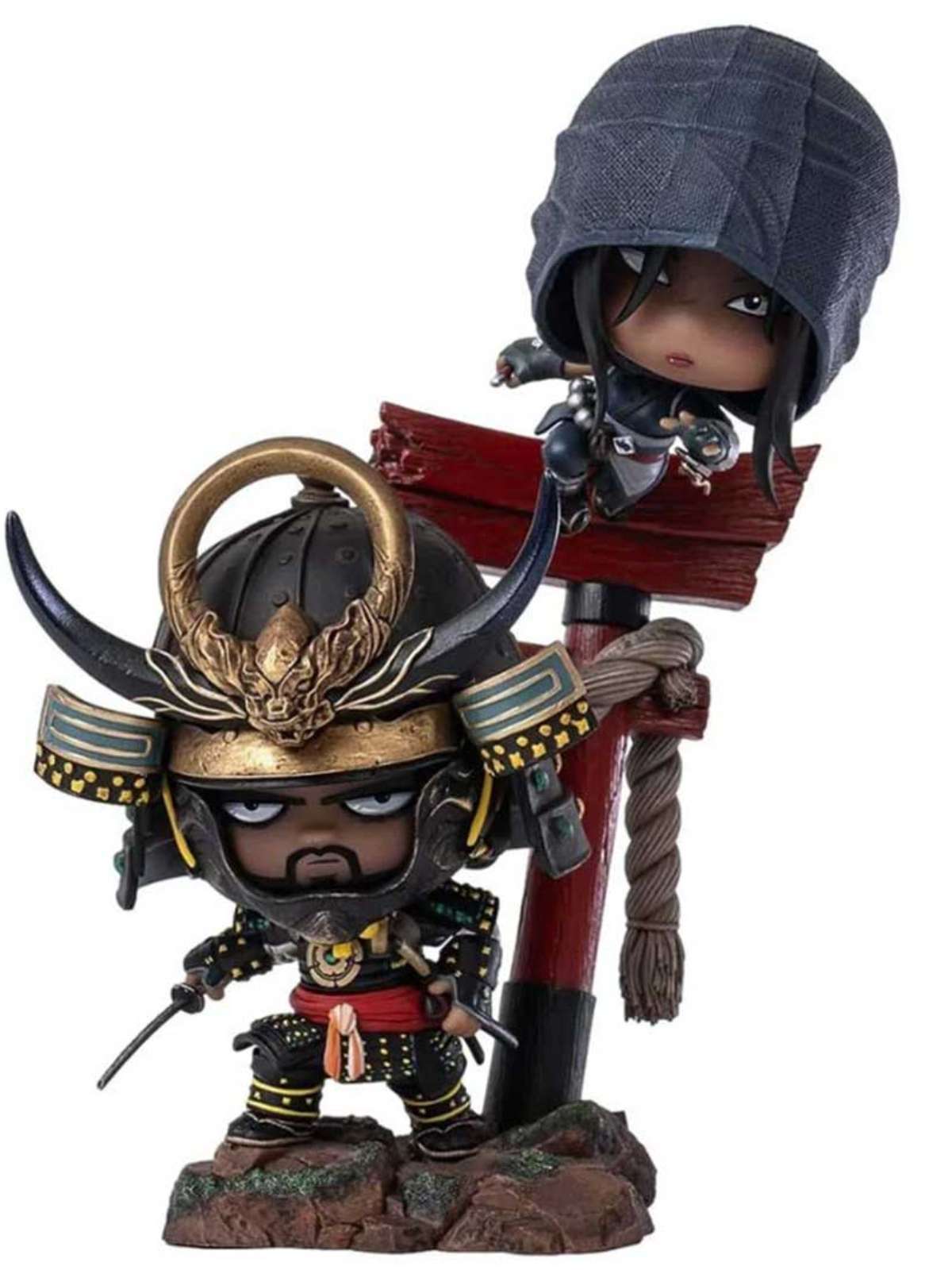 Estatueta de Assassin's Creed Shadows é banida por ser considerada