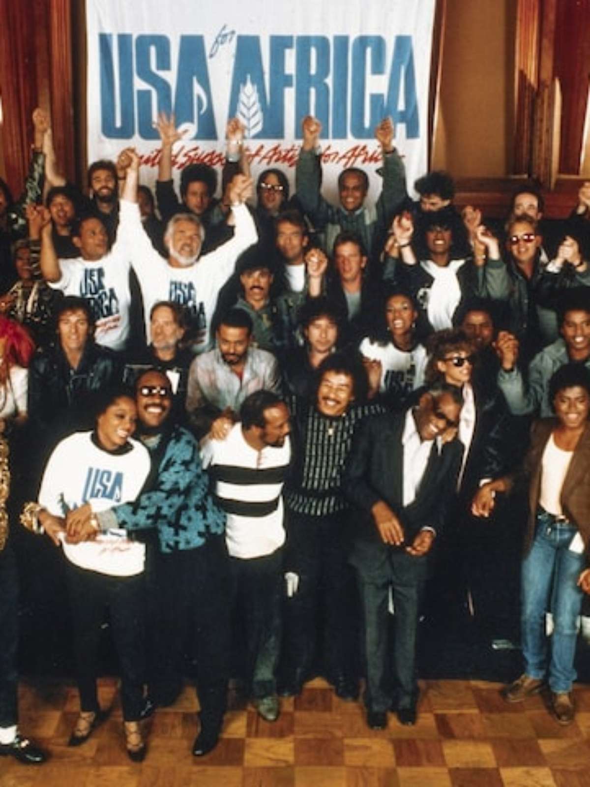 We Are The World: Quincy Jones reuniu time de estrelas em gravação