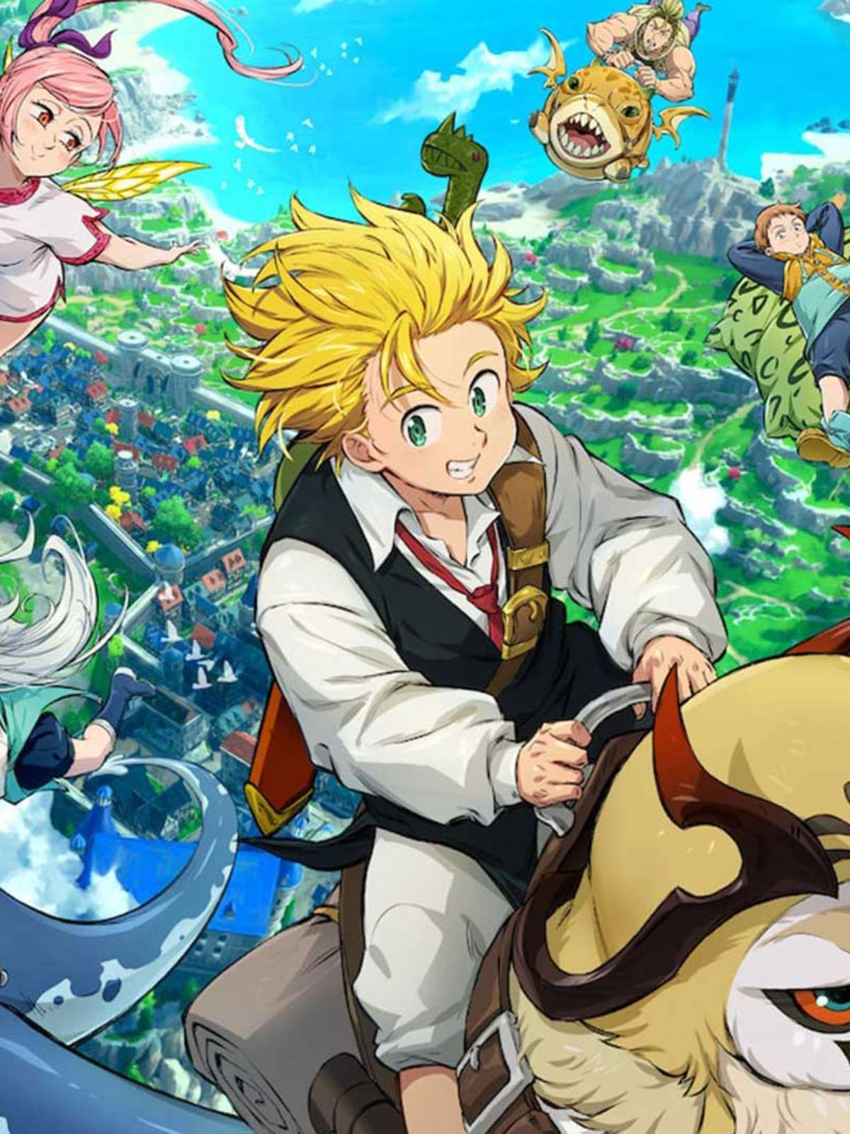 The Seven Deadly Sins: Origin chega em março para PC, PlayStation