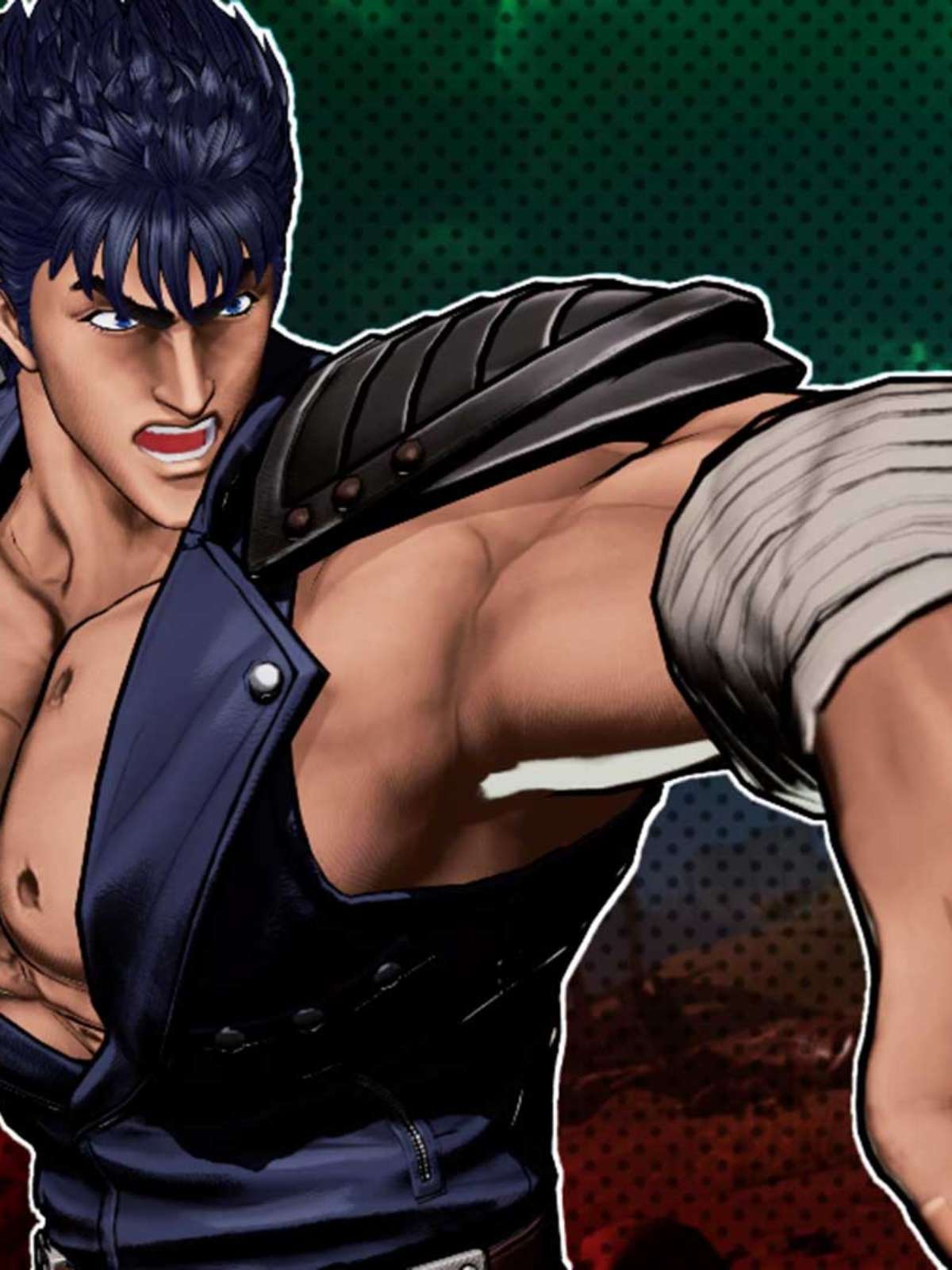 Kenshiro, de Fist of the North Star, mostra sua força em Fatal