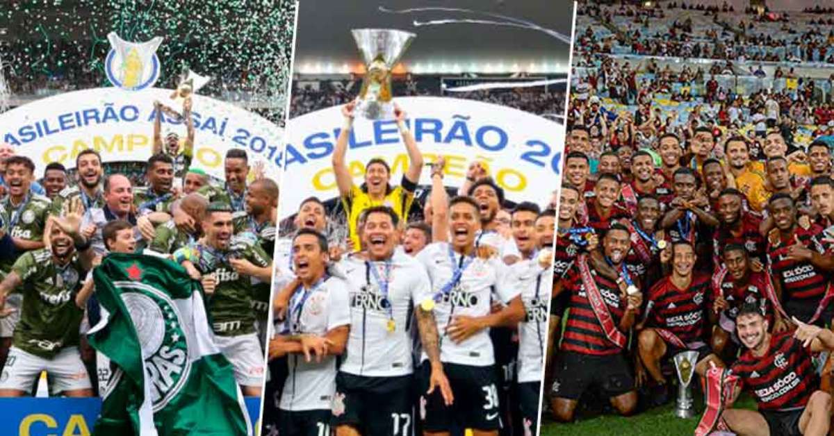 Qual é o time mais vezes campeão do Brasil?