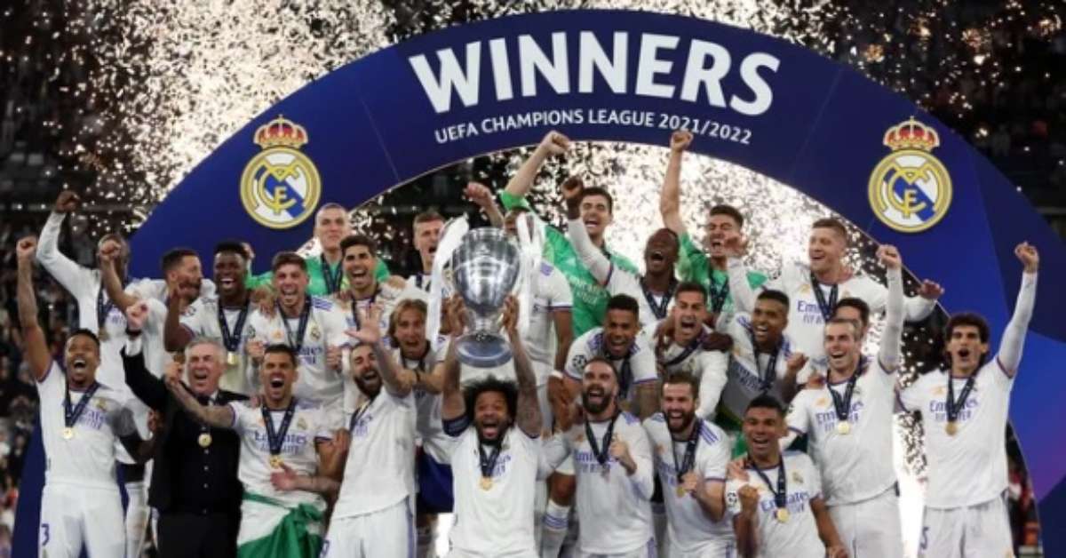 Quais são os maiores campeões da Champions League?