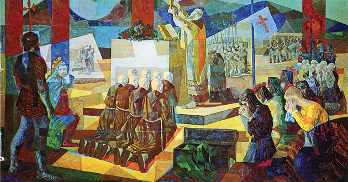 Painel de Portinari, 'Primeira Missa no Brasil' integrará MNBA Painel de Portinari, 'Primeira Missa no Brasil' integrará MNBA