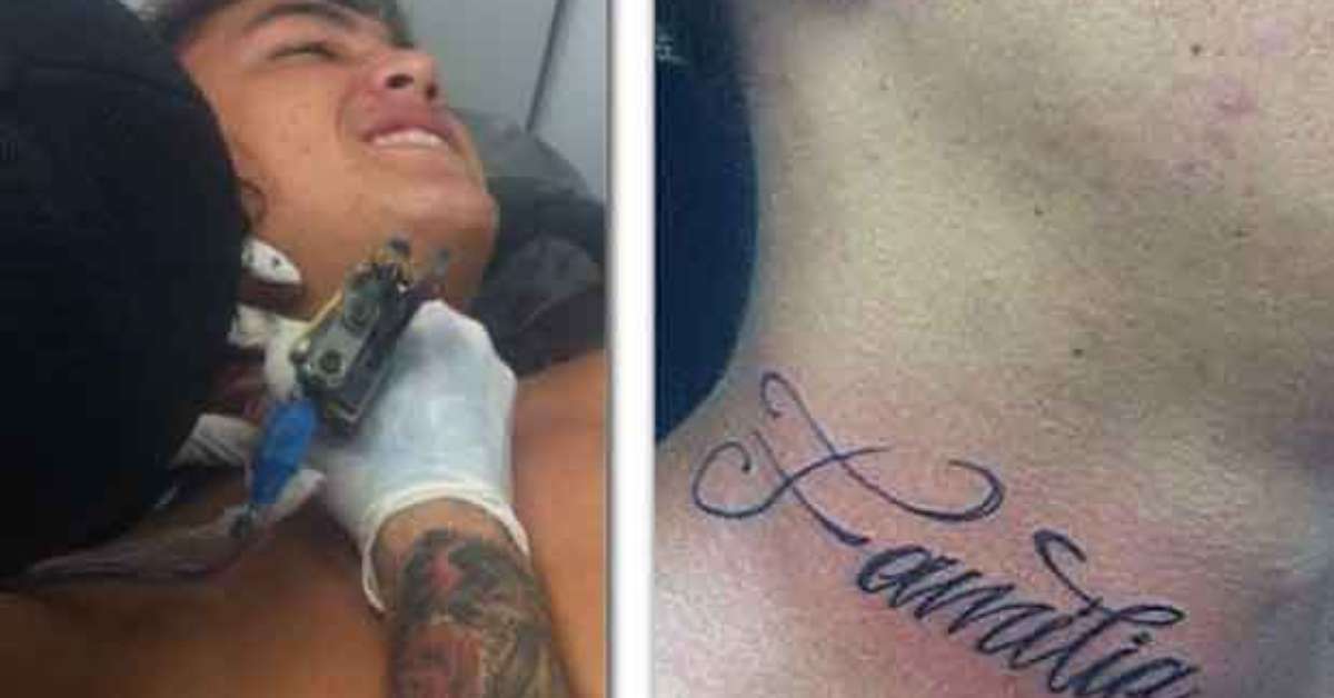 Filho De Romario Presta Homenagem E Tatua Familia No Pescoco