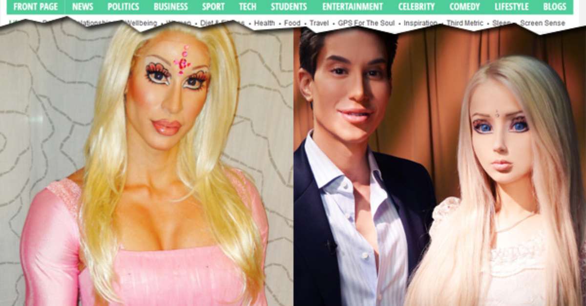 Barbie Humana Antes E Depois