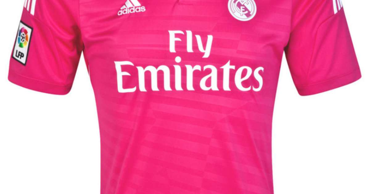 Real Madrid terá uniforme rosa na próxima temporada