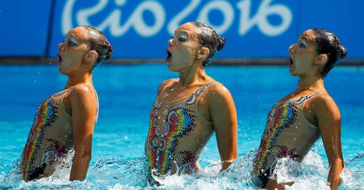 Brasileiras do nado sincronizado celebram estreia em equipes