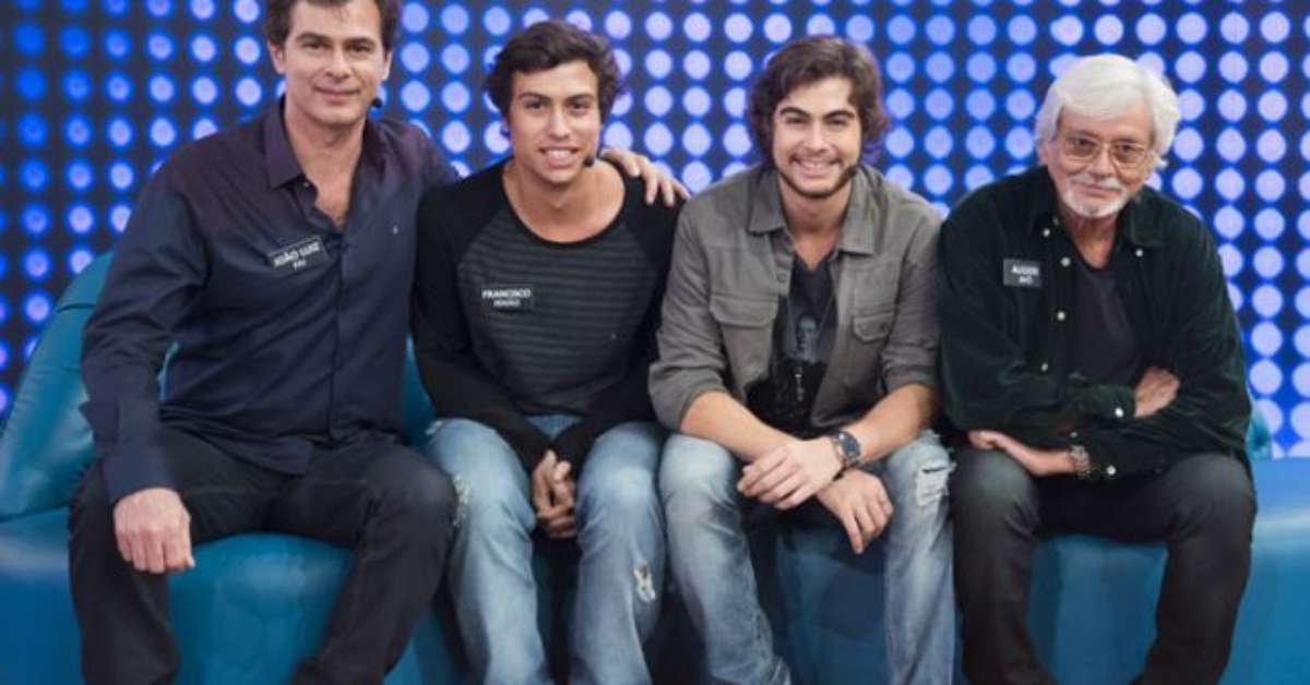 Rafael Vitti participa de 'Tamanho Família' e avô vira queridinho na web 'Fofo'
