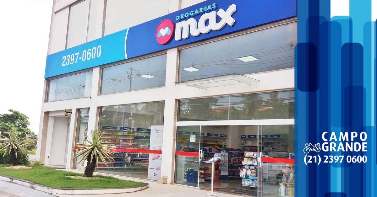 O bairro de Campo Grande ganha super Drogaria Max que atende toda a região