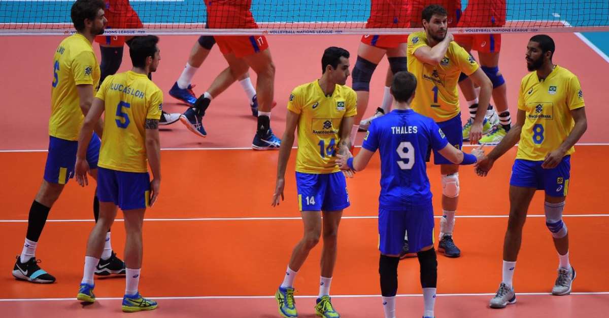 Liga das Nações: Brasil é dominado pela Rússia e cai na semi
