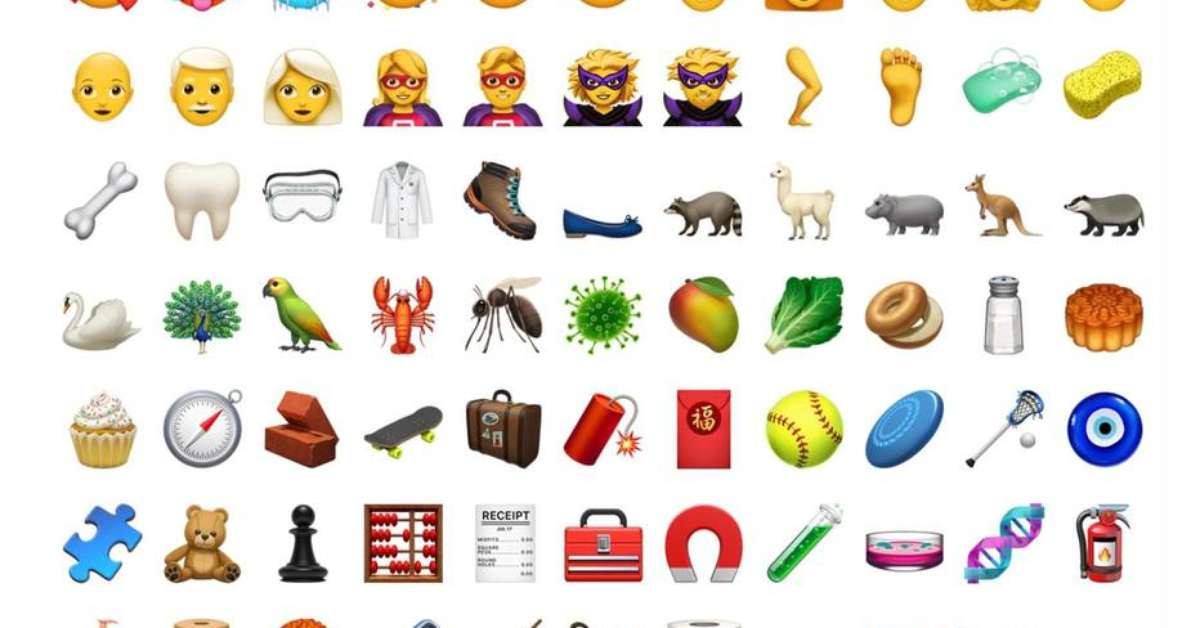 Apple divulga mais de 70 novos emojis da próxima atualização do iOS