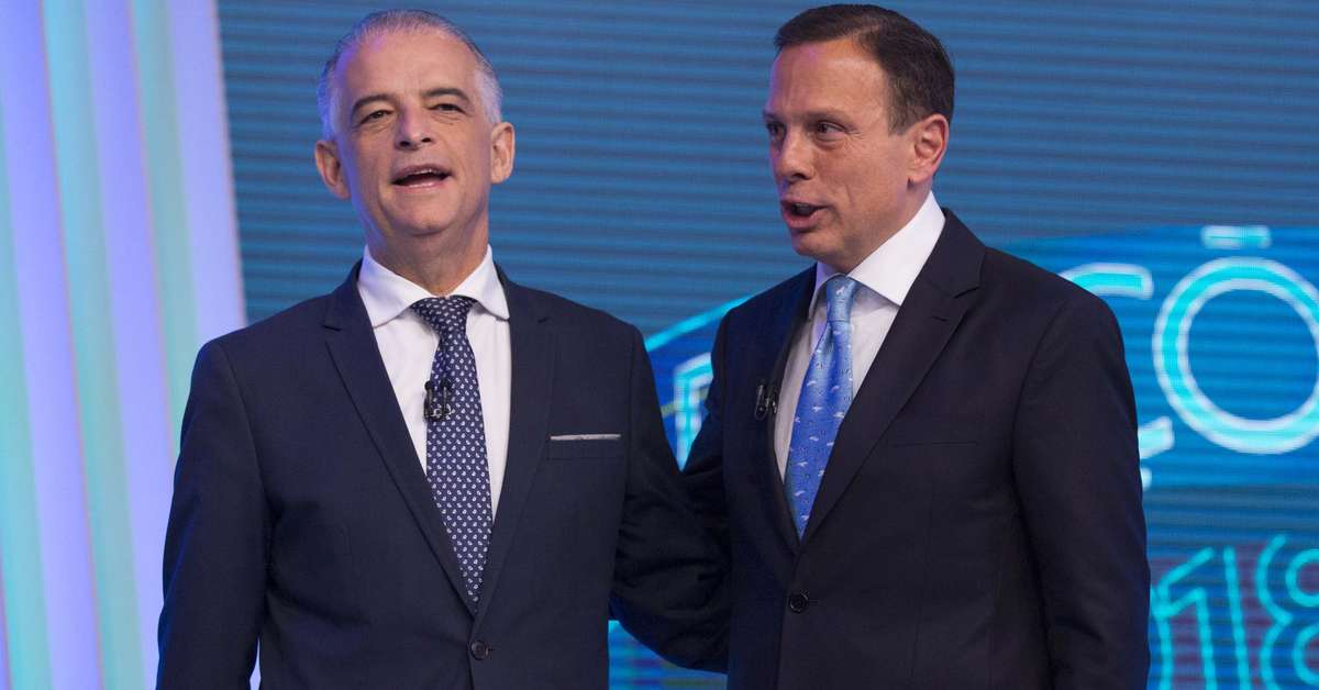 Rivais em 2018, Doria e França se atacam nas redes sociais