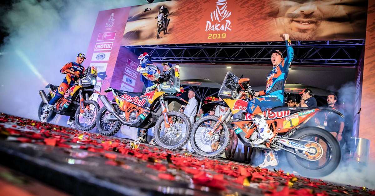 KTM Factory Racing conquista, com 123 no pódio, sua 18ª