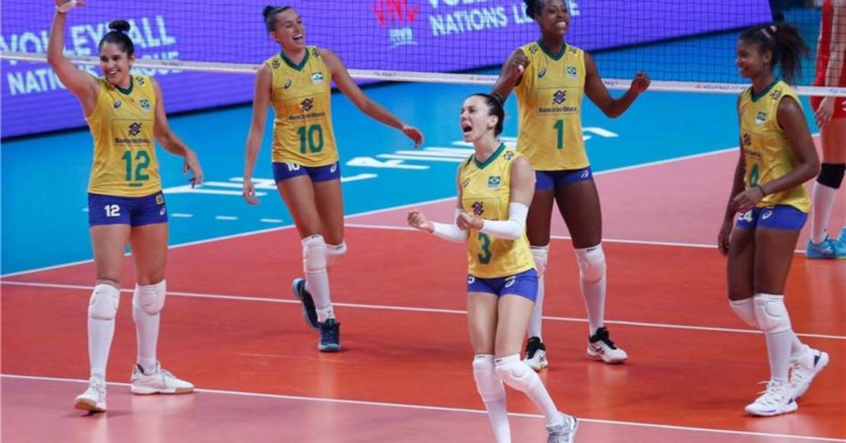 Selecao Feminina Do Brasil Arrasa A Turquia E Avanca A Final Da Liga Das Nacoes