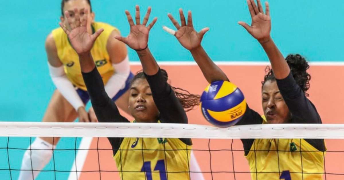 Brasil joga mal e perde para a Argentina no vôlei feminino