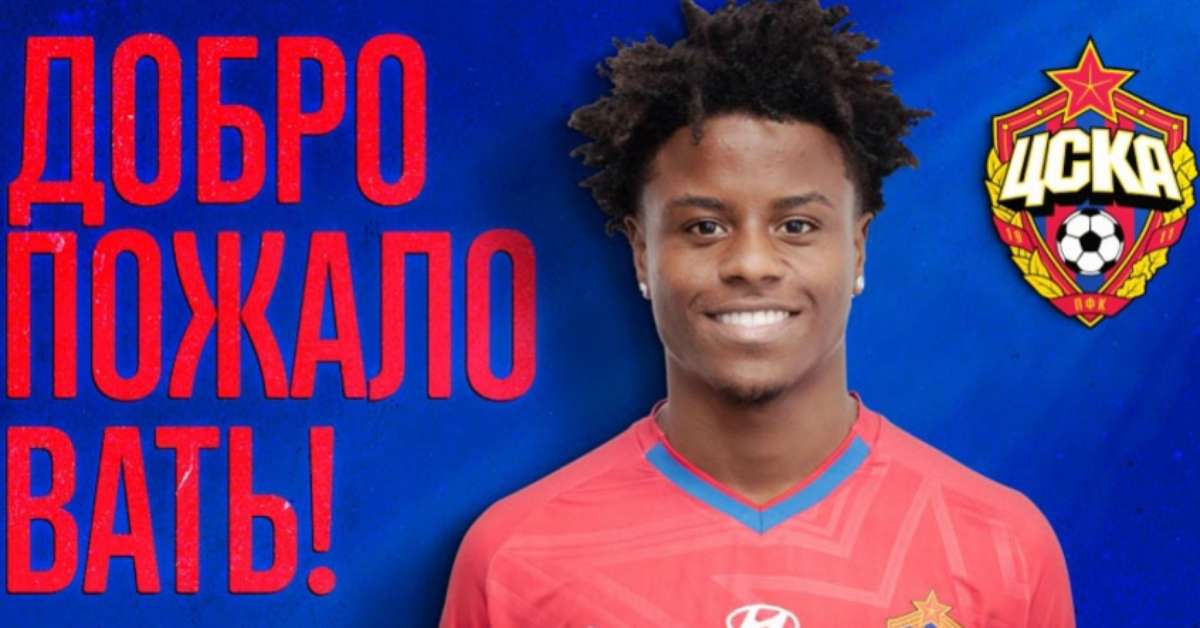 Lucas Santos é Apresentado No Cska Para Empréstimo Até O Fim Do Ano 4946