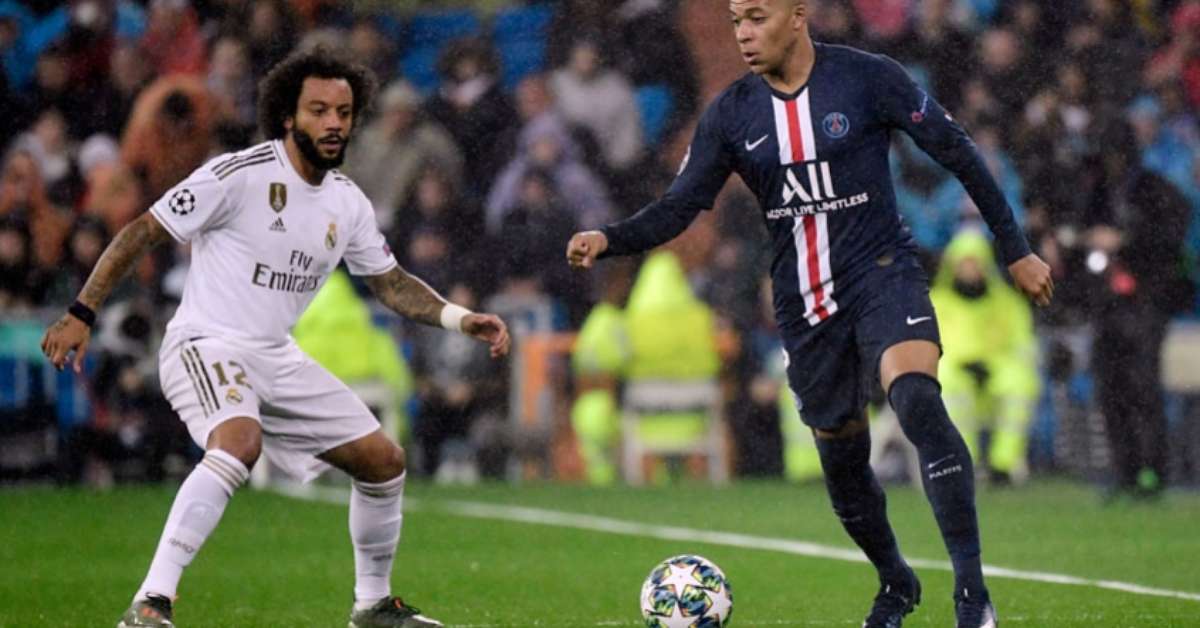 Real Madrid domina partida, mas PSG empata com dois gols