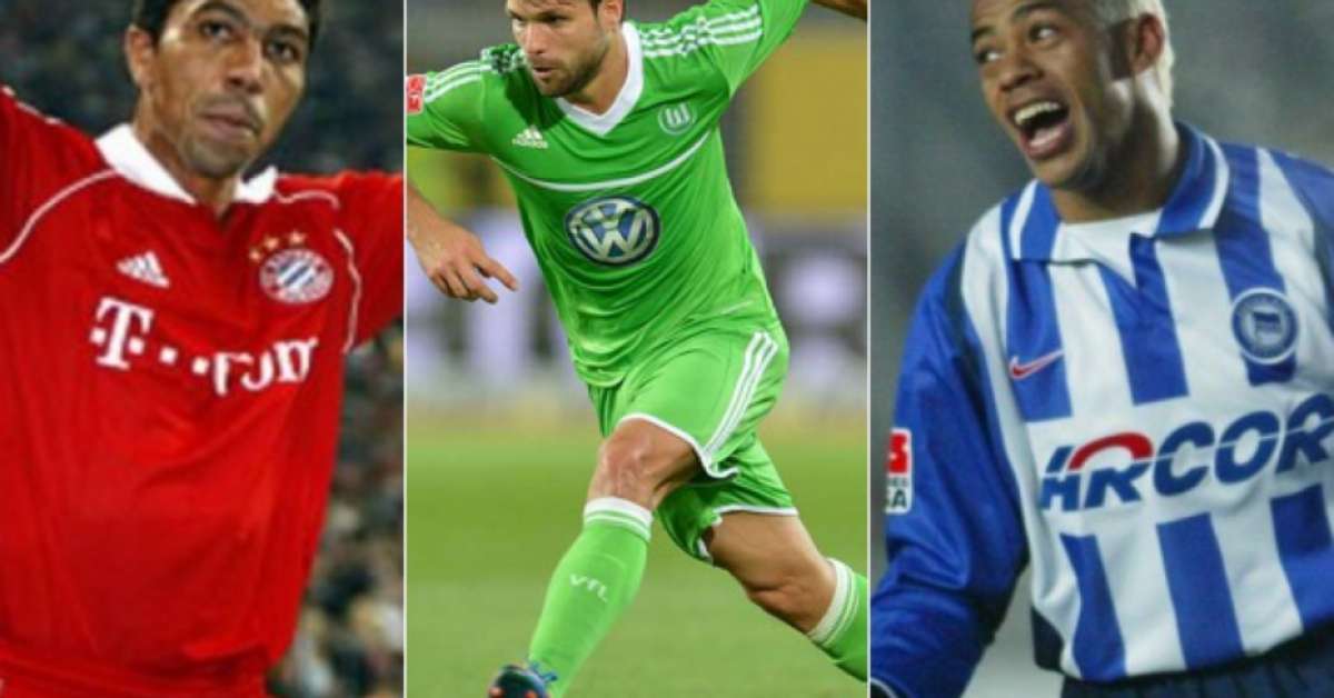Top 10 Jogadores brasileiros com mais gols na história da Bundesliga Top 10 Jogadores brasileiros com mais gols na história da Bundesliga