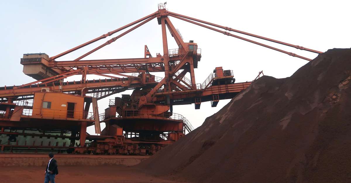 Minerio De Ferro Sobe Na China Com Forte Demanda Siderurgica