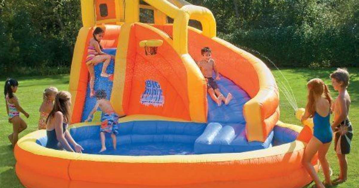 Piscina Infantil Com Escorregador Garanta A Diversao Das Criancas
