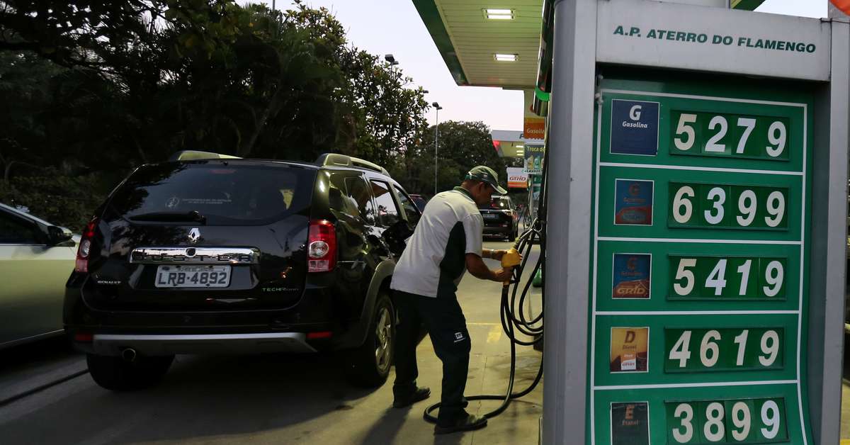 Preço médio da gasolina nos postos do Brasil sobe pelo 4º mês em
