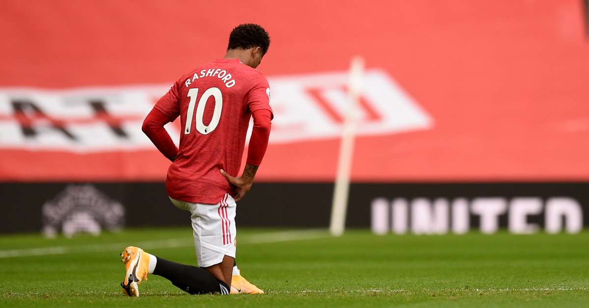 Rashford, do Manchester United, pede desculpas a ...