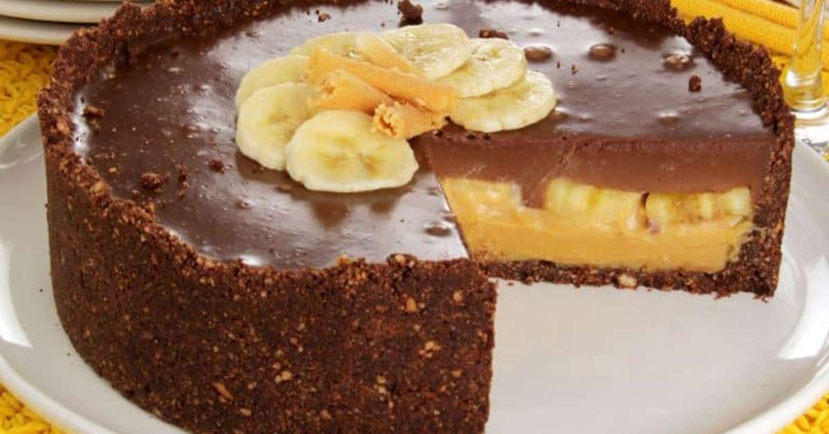 Torta de banana com doce de leite e chocolate: pura tentação!