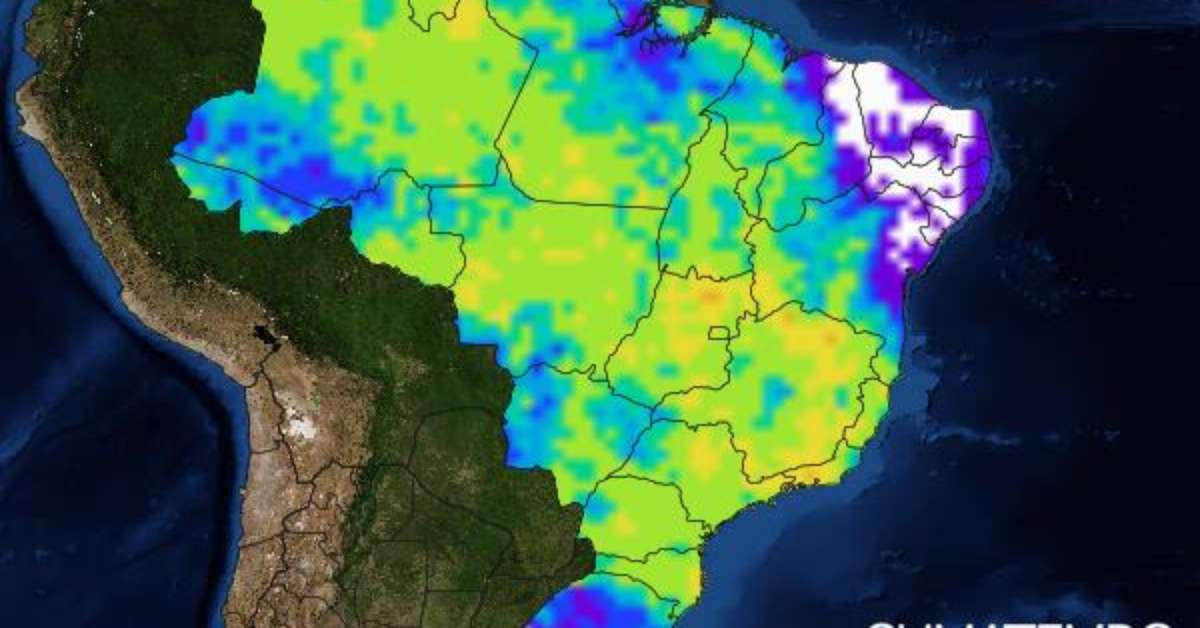 Mapa Da Previsão Do Tempo Do Estado De Sp