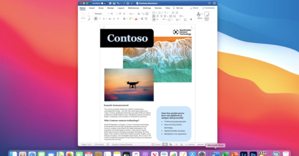 microsoft office mac m1 native