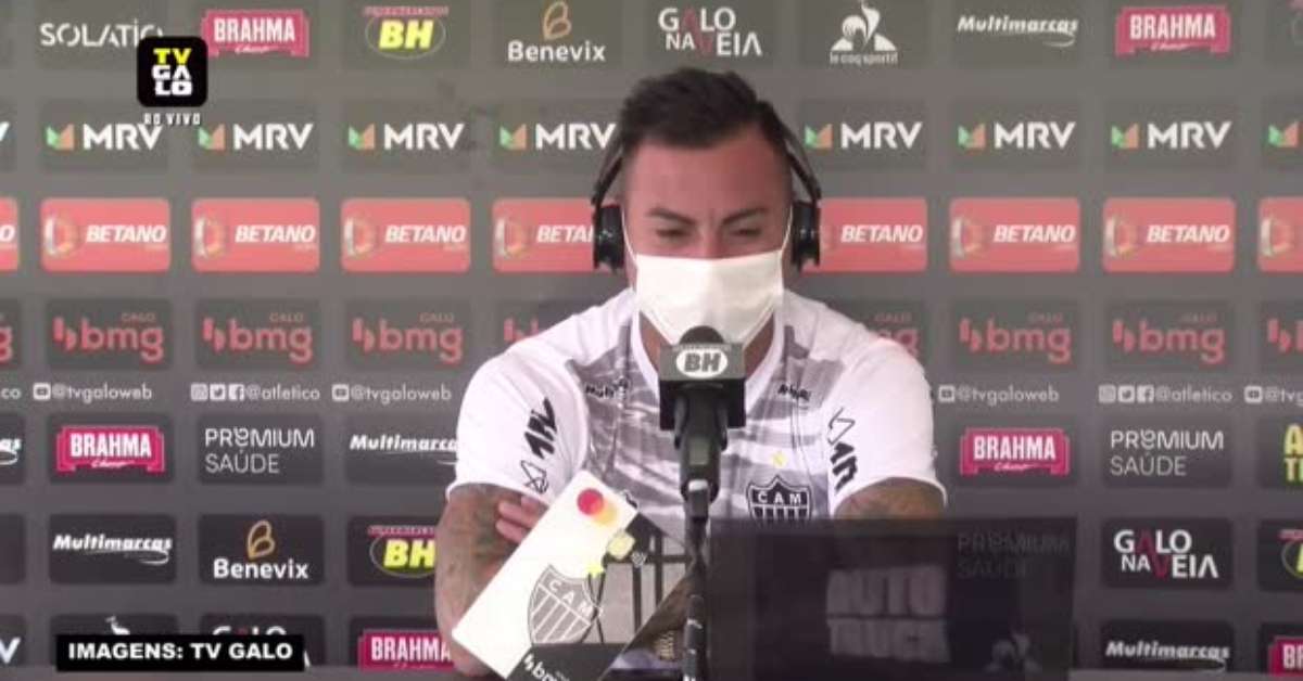 ATLÉTICO-MG: Eduardo Vargas sobre atuar pelo lado esquerdo ...