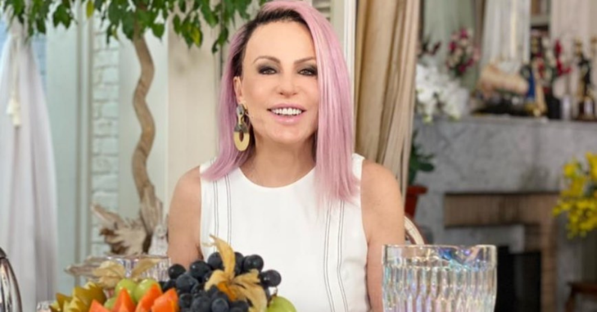 'Mais Você': Ana Maria Braga troca cabelo rosa por lavanda