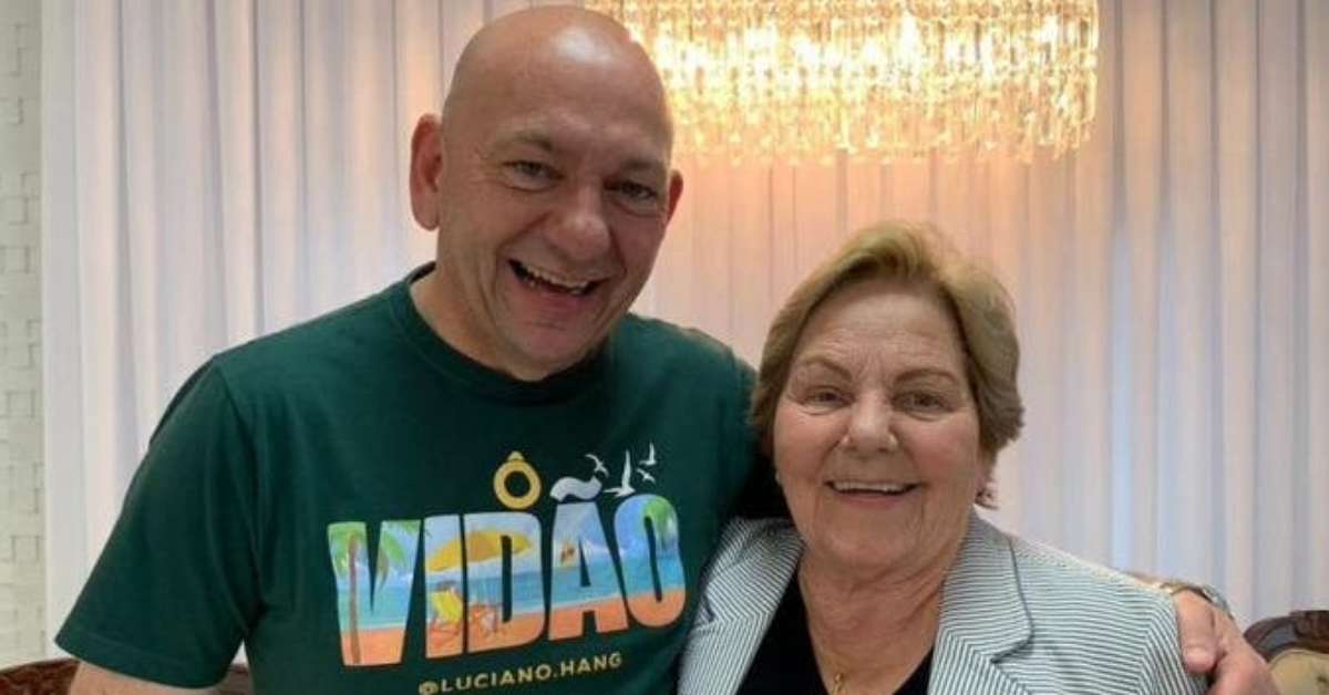 Mãe de Luciano Hang morre por complicações da covid19 Mãe de Luciano Hang morre por complicações da covid19
