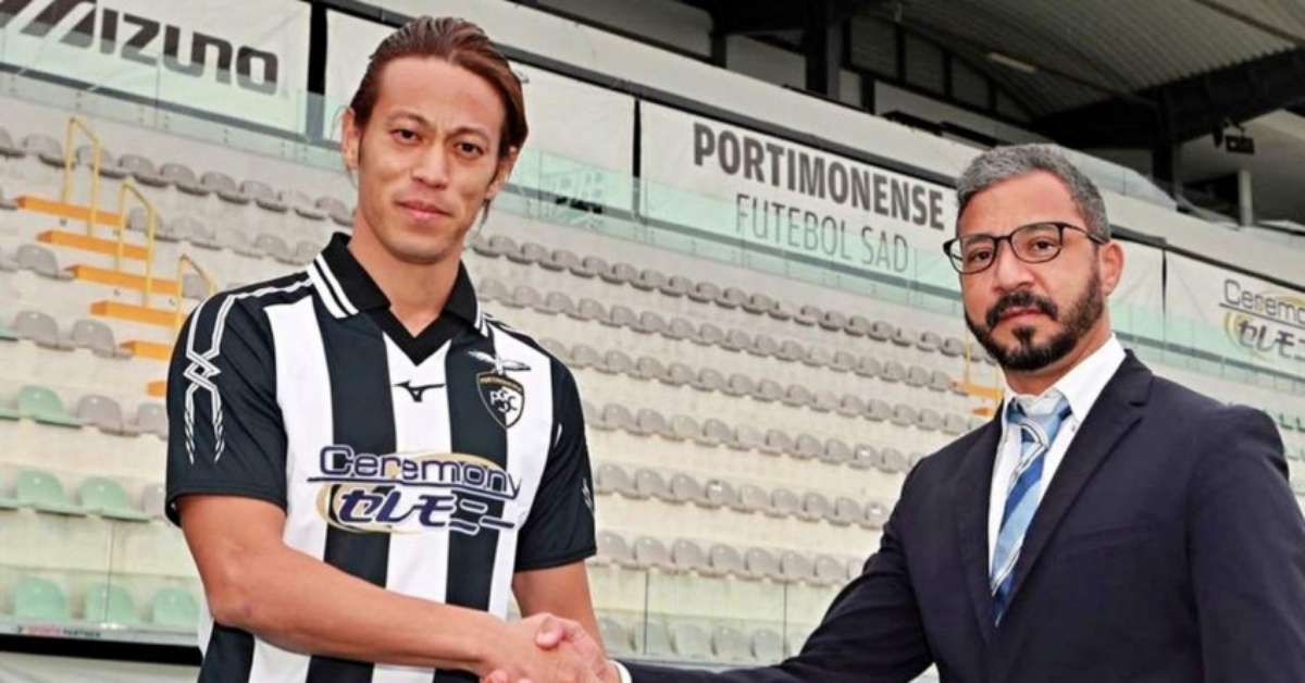 Keisuke Honda, ex-Botafogo, acerta com o Portimonense, de ...