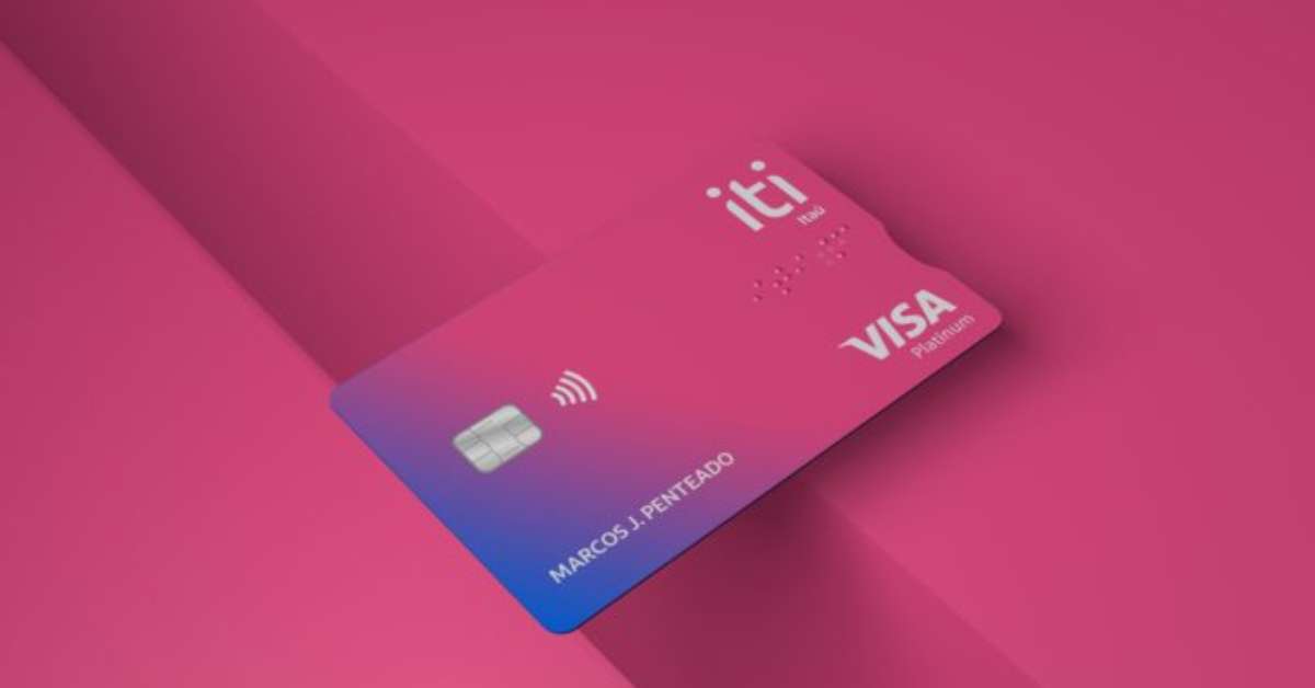 Itaú Iti lança versão física do cartão de crédito Visa Platinum sem