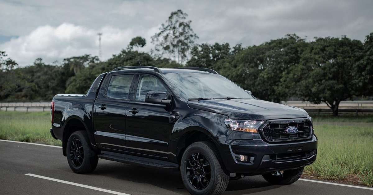 Ford lança Ranger Black, única picape diesel com tração 4x2