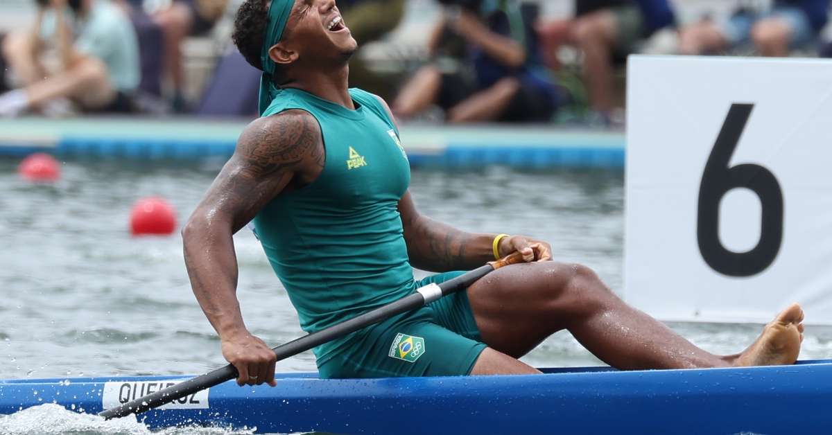 isaquias brilha e e ouro no c1 1000m da canoagem velocidade