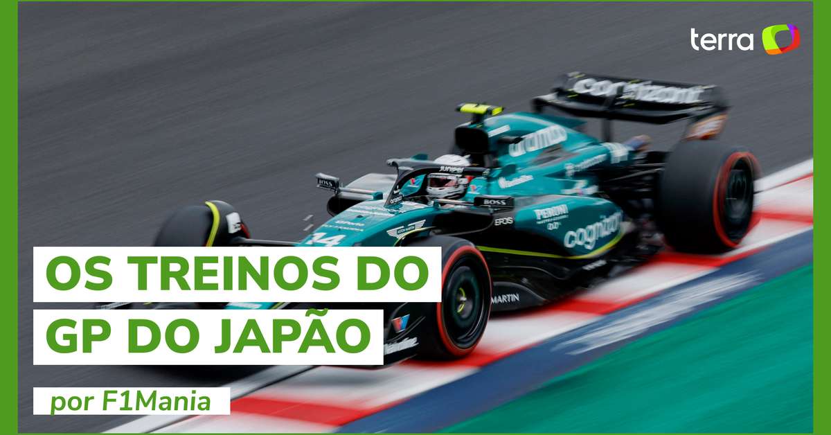 Fórmula 1 na TV hoje? Saiba como assistir os treinos livres do GP do Japão  - Notícia de F1