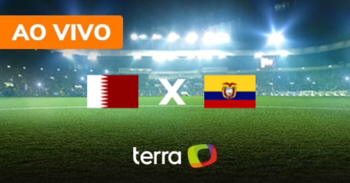 Catar x Equador  Onde assistir ao primeiro jogo da Copa do Mundo 2022 ao  vivo?