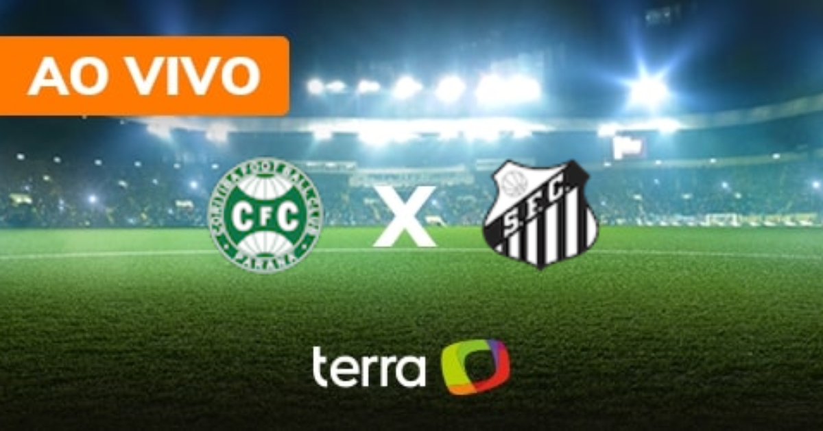 Coritiba x Santos hoje; veja horário e onde assistir ao vivo