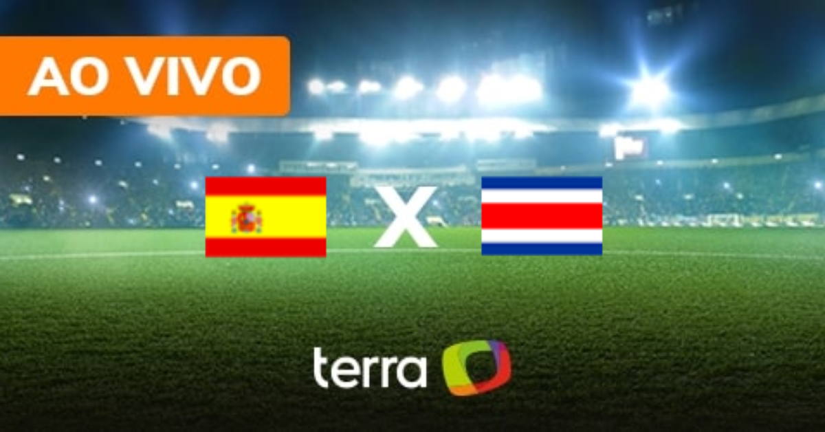 Jogo da Copa Ao Vivo: Espanha x Costa Rica