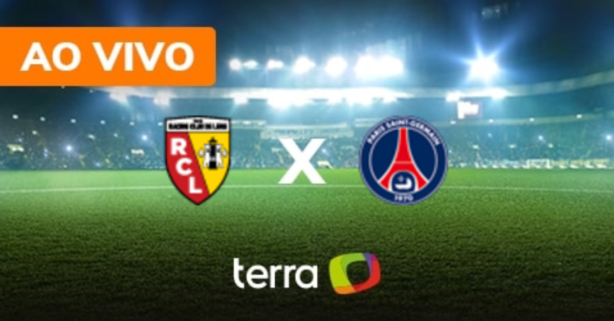 Lens x Paris SaintGermain Ao vivo Campeonato Francês Minuto a Minuto Terra