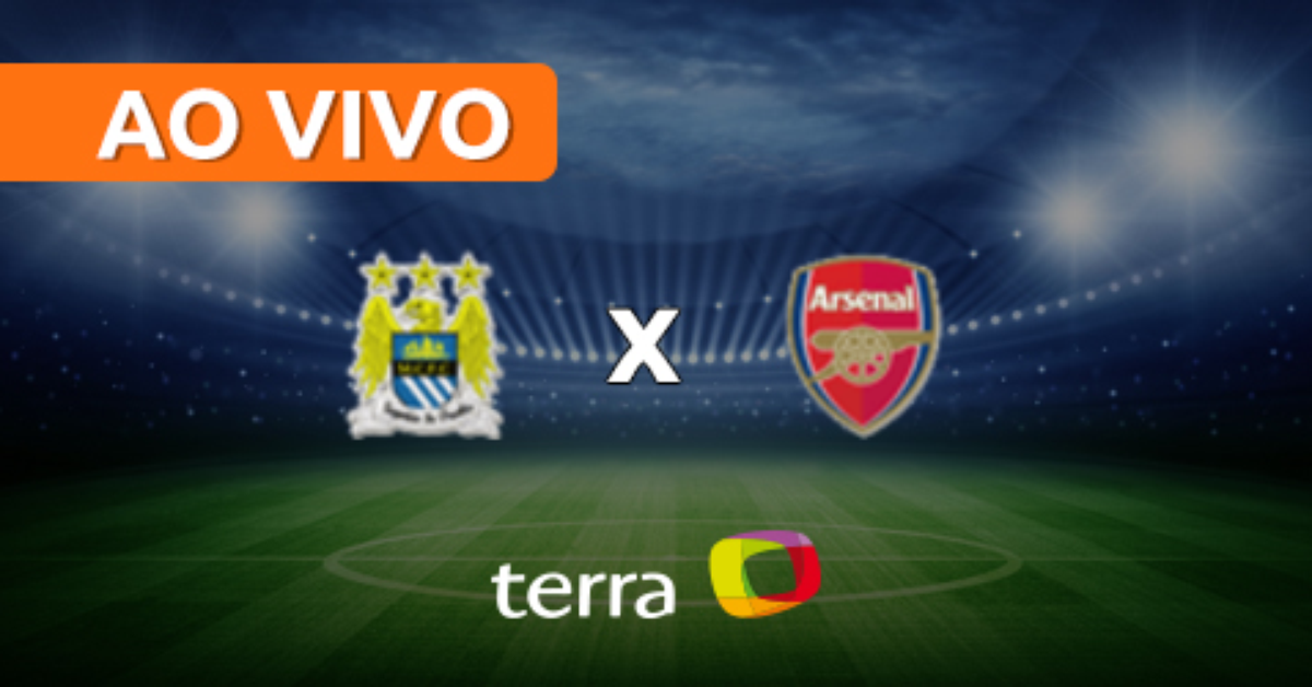 Manchester City x Arsenal  Ao vivo  Campeonato Inglês  Minuto a
